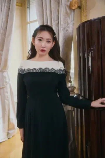 Leonie Two-Tone Dress