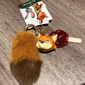 주토피아2 시마무라 입체 참 닉 와일드 키링