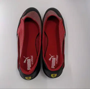 PUMA 페라리 플랫슈즈 레드