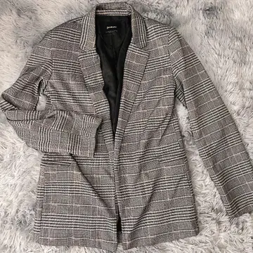 스트라디바리우스 체크 테일러드 자켓 맨즈라이크