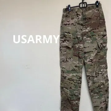 USARMY 카고 팬츠 카모 카모플라쥬 밀리터리 군용 트라우저