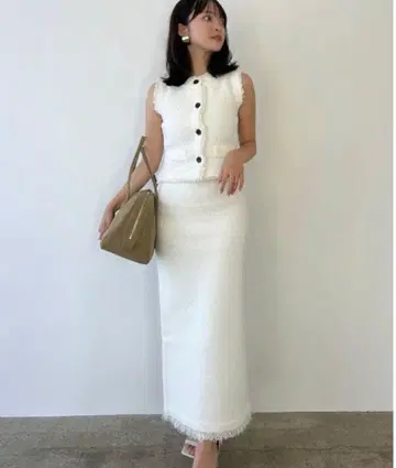 아뉴앙스 컬얀 트위드 셋업