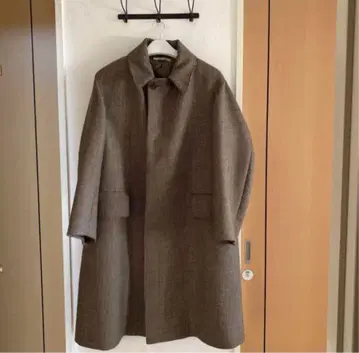 오라리 AURALEE 건클럽 체크 코트