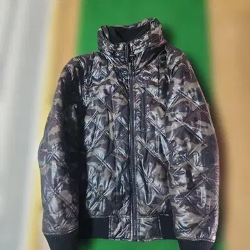 카모플라쥬 퀼팅 자켓 L 사이즈
