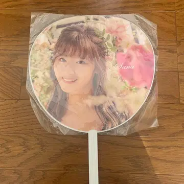 TWICE 사나 꽃무늬 부채 2ND TOUR