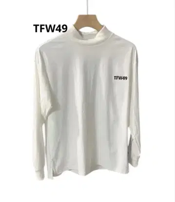 TFW49 긴팔 모크넥 셔츠 XL 화이트
