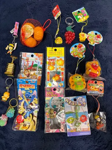 지역 한정 스트랩 키링 새상품&중고 묶음 판매