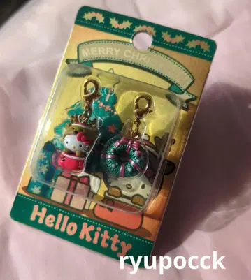 초레어 크리스마스 키티 [ 지퍼 마스코트 ] 2005년 SANRIO