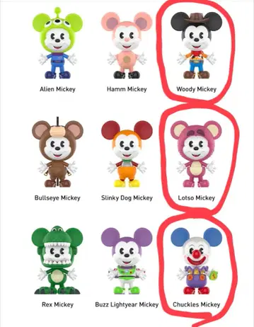 팝마트 Disney Mickey Meets Pixar