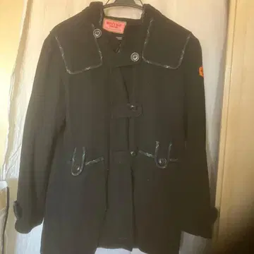 BETTY'S BLUE 블랙 더플 코트 헤이세이 레트로