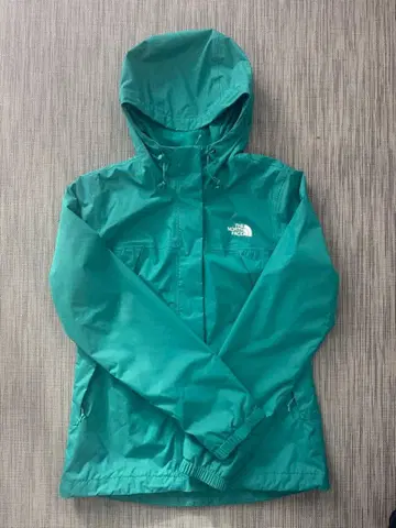 THE NORTH FACE 후드 부착 마운틴 파카 XS 그린