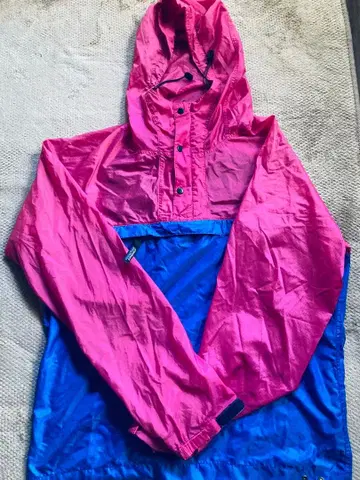patagonia 마운틴 후드티 핑크/블루 사이즈 S