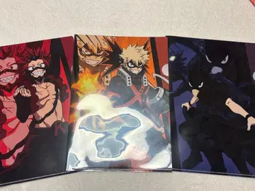 나의 히어로 아카데미아 클리어 파일 3장 세트