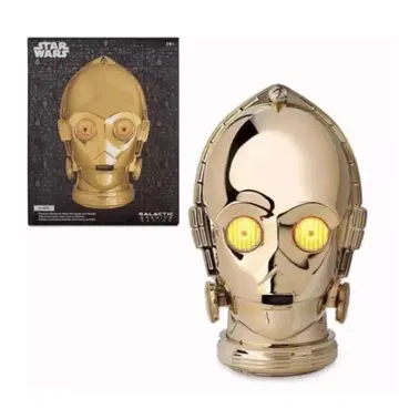 스타 워즈 C-3PO 헤드 1/1 스케일 레어 일본 미발매