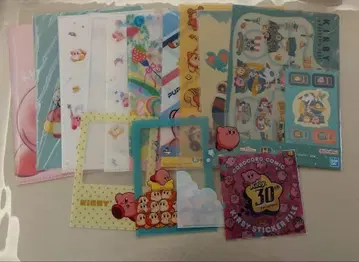 별의 커비 클리어 파일 미니 파일 등 14장