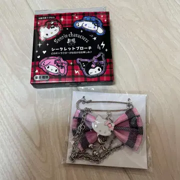 산리오 시크릿 브로치 키티