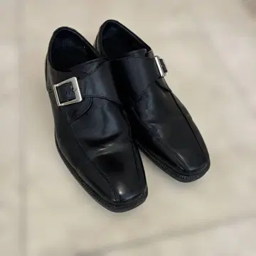 새상품급 G. THAWKINS 에어라이트 아이스 테크 가죽 신발 블랙