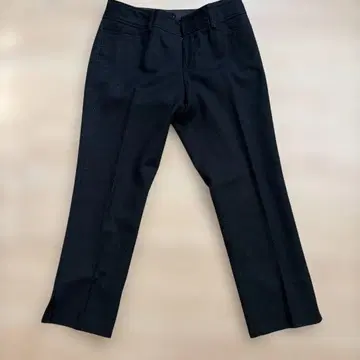 INDIVI 블랙 슬랙스 38