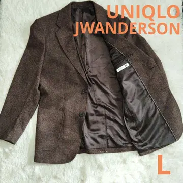 [ 컨디션 최상 ] UNIQLO JWANDERSON 울 자켓 브라운 L