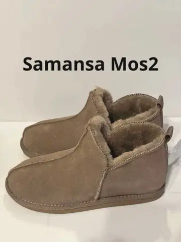 미착용 Samansa Mos2 어그 부츠 2way