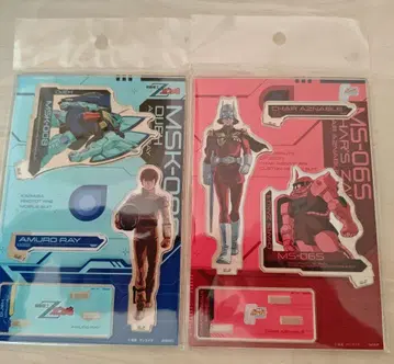 [ 미개봉 ] 기동전사 Z 건담 아무로 레이 아크릴 스탠드 샤아 세트