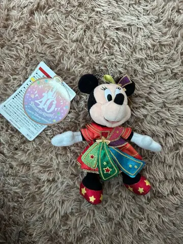 미니 마우스 40주년 기념 키링