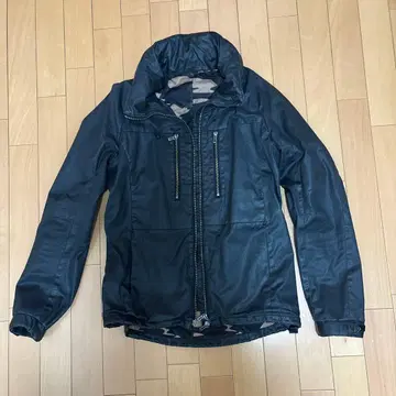 SHELLAC 블루종 카모플라쥬 안감