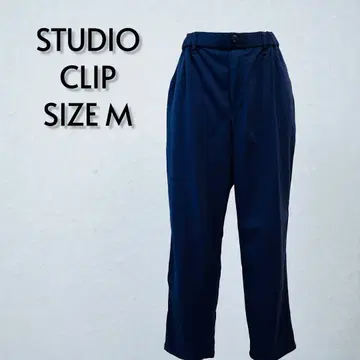 STUDIO CLIP 스튜디오 클립 테이퍼드 팬츠 M 네이비 [ 82 ]