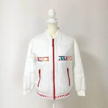 새상품급 LEONARD 레오나르 충전솜 블루종 자켓