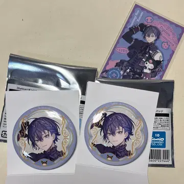 니지산지 코야나기 로우 산리오 캔뱃지 폴라로이드 등신