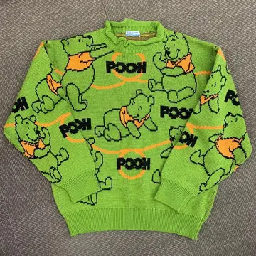곰돌이 푸 빈티지 니트