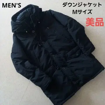 MEN'S 다운 자켓 [ M 사이즈, 블랙 ]
