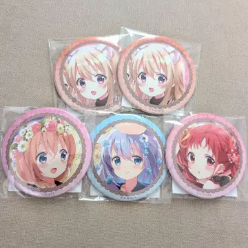 5세트 주문은 토끼입니까? 제비뽑기당 캔뱃지 D상