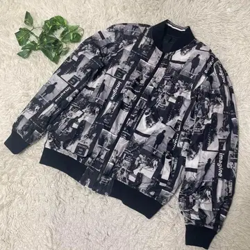 새상품급 ILLS 패딩 자켓 리버서블 2way 유니크 M 사이즈