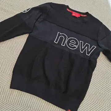 뉴발란스 니트 스웨터 블랙