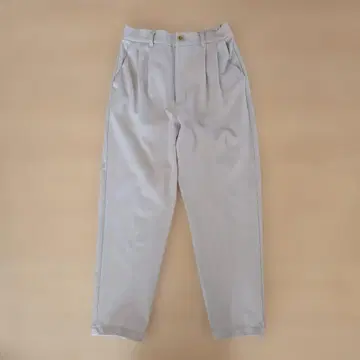 zucca 라이트 베이지 플리츠 팬츠