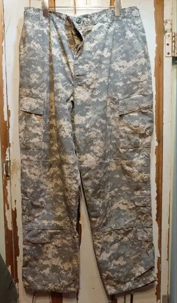 US 구제 의류 밀리터리/디지털 카모플라주 카고 팬츠/XL