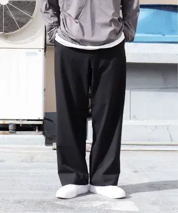 야에카 와이드 스트레이트 팬츠