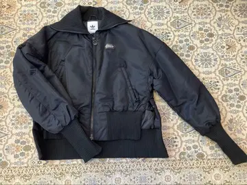 adidas 블랙 점퍼 블루종