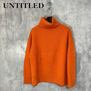 UNTITLED 캐시미어 혼방 터틀넥 니트 스웨터 2