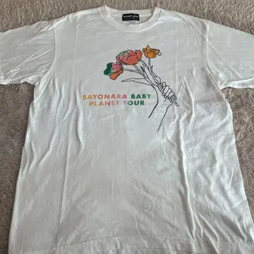 PEDRO SAYONARA BABY PLANET TOUR 티셔츠 L