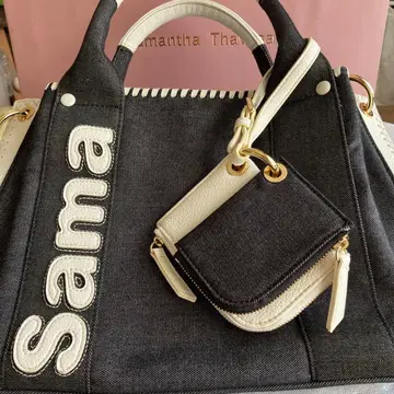 Samantha Thavasa 윈드 사마타바 토트 (소) 블랙