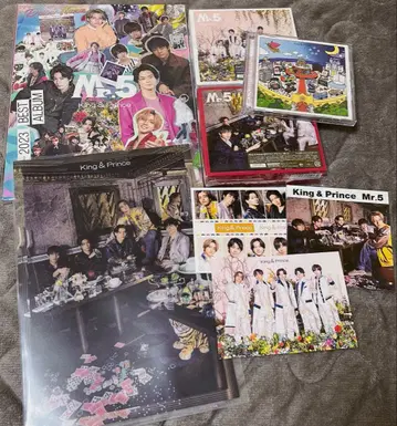 King&Prince Mr.5 4형태 혜택 포함.