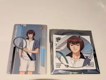 신 테니스의 왕자님 클리어 시트 & 캐릭터 배지 히요시 무카히 가쿠토