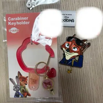 주토피아2 릴 카라비너 브로치 2개 세트