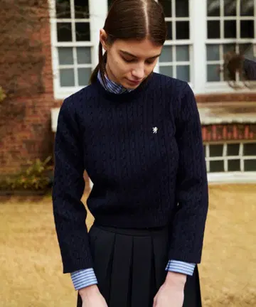 Gymphlex 숏 케이블 니트