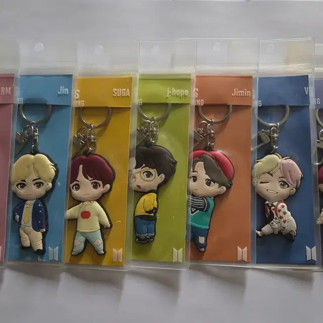 BTS 방탄소년단 타이니탄 키링 팝업스토어