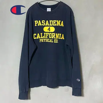 챔피온 맨투맨 XL 페이드 네이비 칼리지