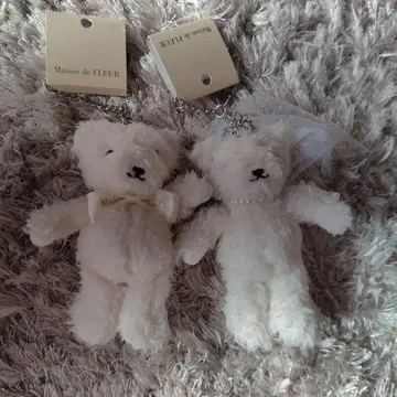 Maison de FLEUR 웨딩 곰 참 2개 세트