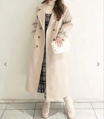 MAJESTIC LEGON 백 디자인 체스터 코트